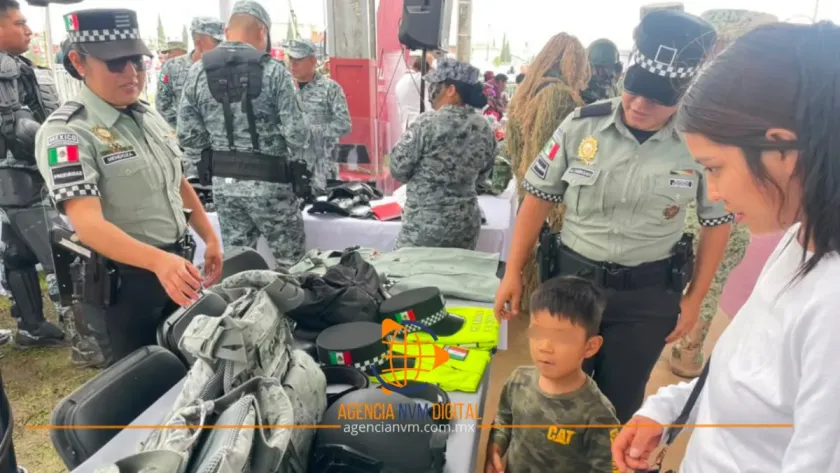 Participa Guardia Nacional en Jornada de Paz en Toluca