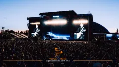 Reúne Juanes a 60 mil fanáticos en histórico festival chileno   