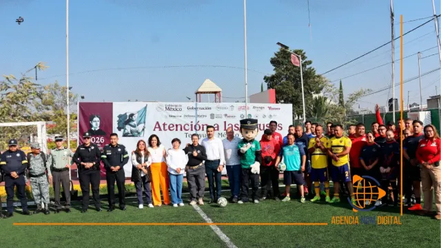 Gana Texcoco torneo de fútbol intermunicipal por la seguridad