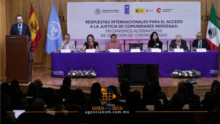 Buscará TEPJF crear grupo internacional por justicia indígena
