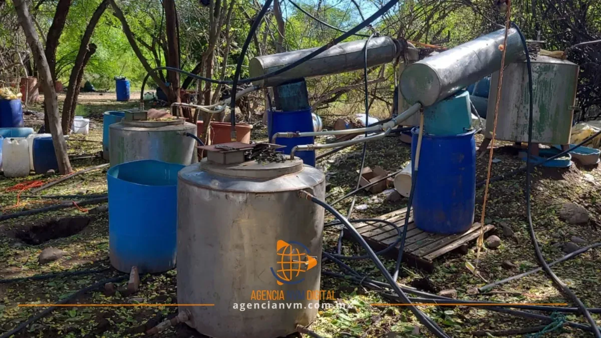 Aseguran miles de litros de precursores químicos en Sinaloa