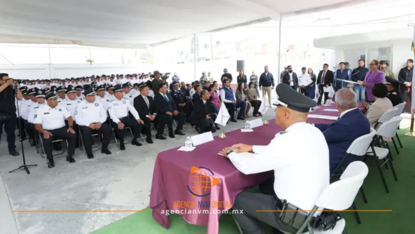 Transforman a la policía de Ecatepec con capacitación nacional de mandos