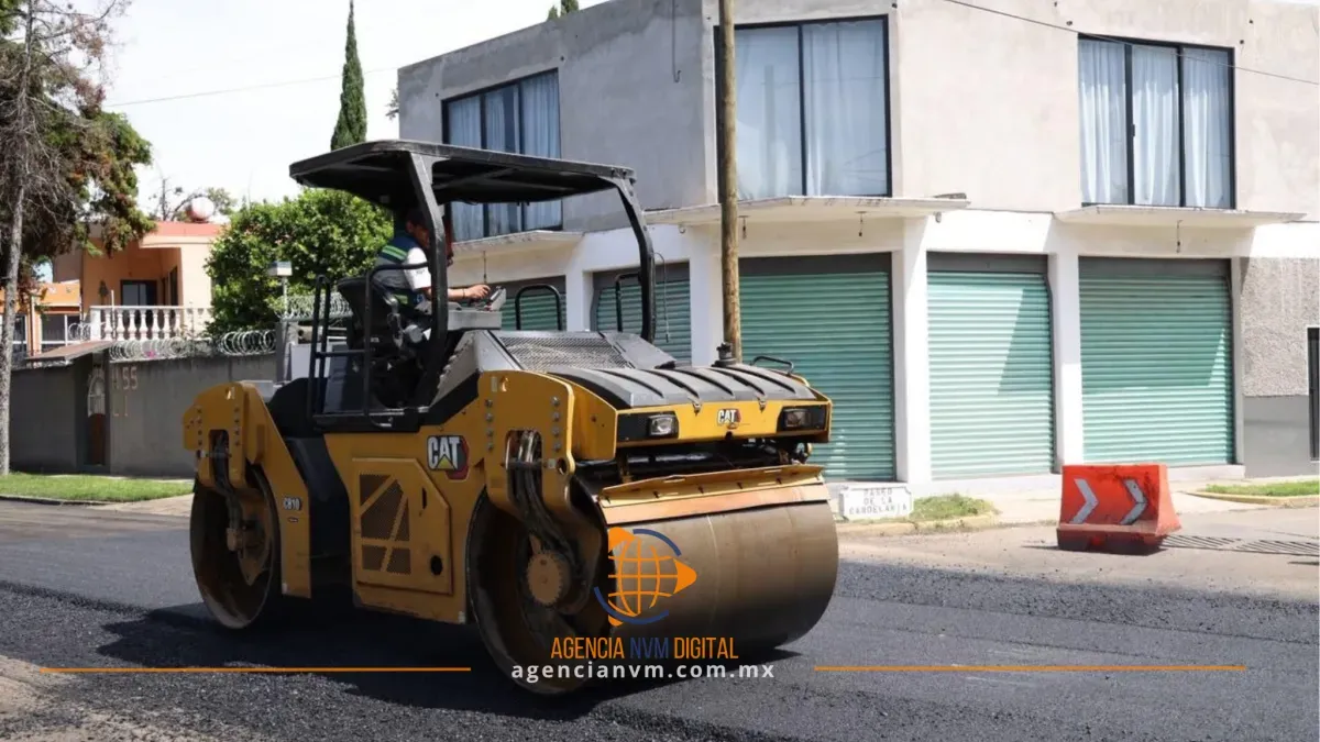 Modernizan avenidas principales en Tecámac para reducir tiempos de traslado