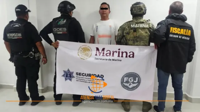 Capturan a Misael "N", presunto líder extorsionador en Ecatepec