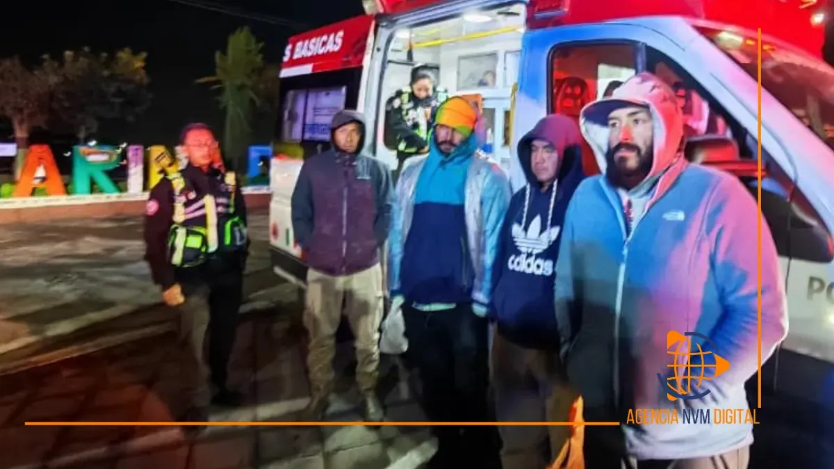 Rescatan a cinco personas extraviadas en el monte Tláloc