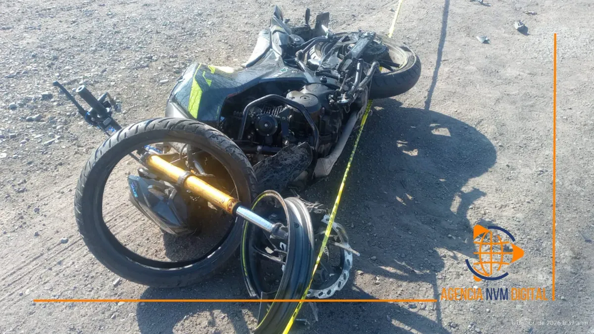 Muere motociclista tras chocar de frente en la México-Pachuca