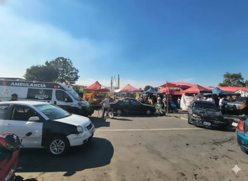 Movilizan unidades de emergencia tras fuerte accidente en Zumpango