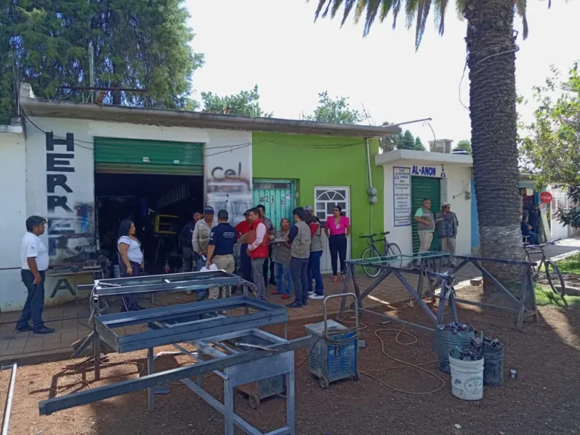 Municipio de Teotihuacan Realiza Operativo para Recuperar Vía Pública