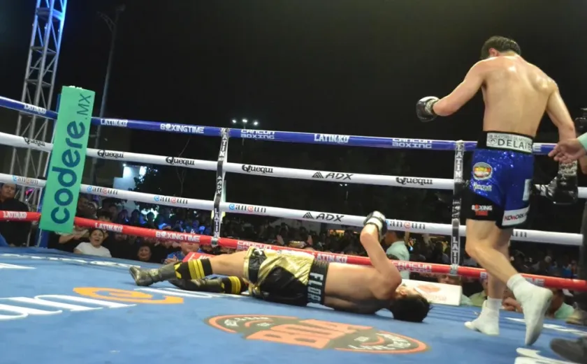 Noquea Celex Castro al 'Koruco' Flores en Cancún