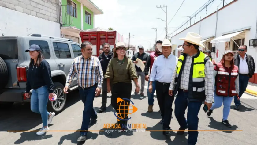 Rehabilitan calles olvidadas en el pueblo de Chiconautla