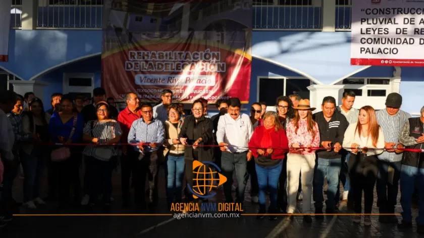 Transforma Texcoco la comunidad de Vicente Riva Palacio