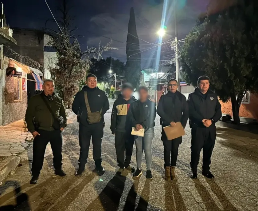 Opción B: Rescatan policías a adolescente víctima de secuestro virtual en Ecatepec