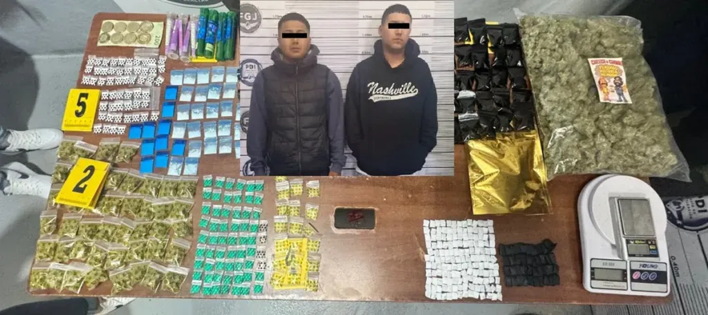 Operativo Conjunto en Ecatepec: Cuatro Detenidos y Narcóticos Asegurados