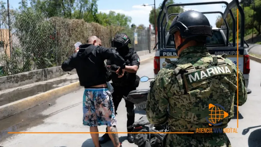 Refuerzan vigilancia con Marina en zonas altas de Ecatepec.