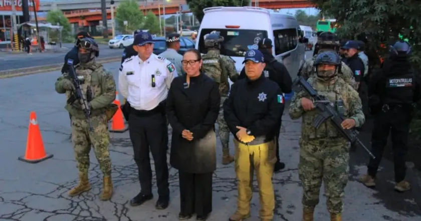 Operativos reducen 16% robo en transporte público de Ecatepec