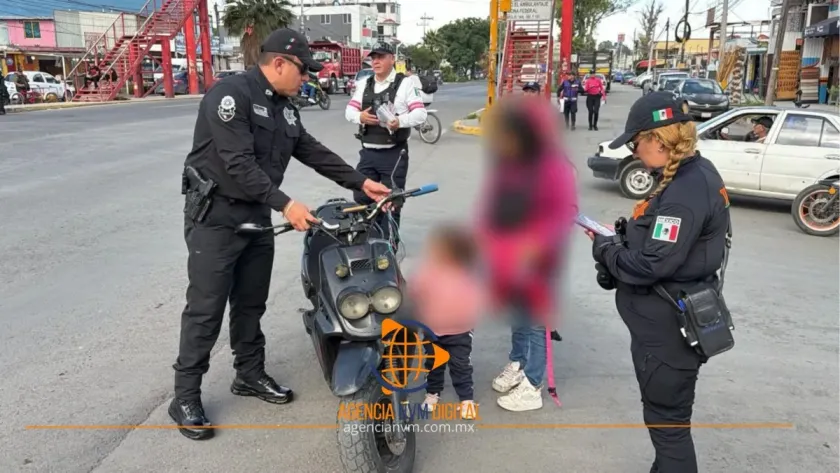 Refuerza Ecatepec seguridad con operativo en transporte público