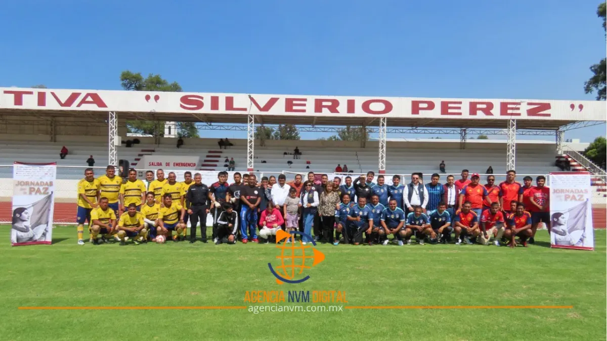Promueven Jornadas de Paz mediante torneo de fútbol intermunicipal