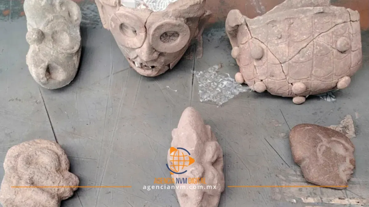 Frenan envío ilegal de patrimonio histórico mexicano