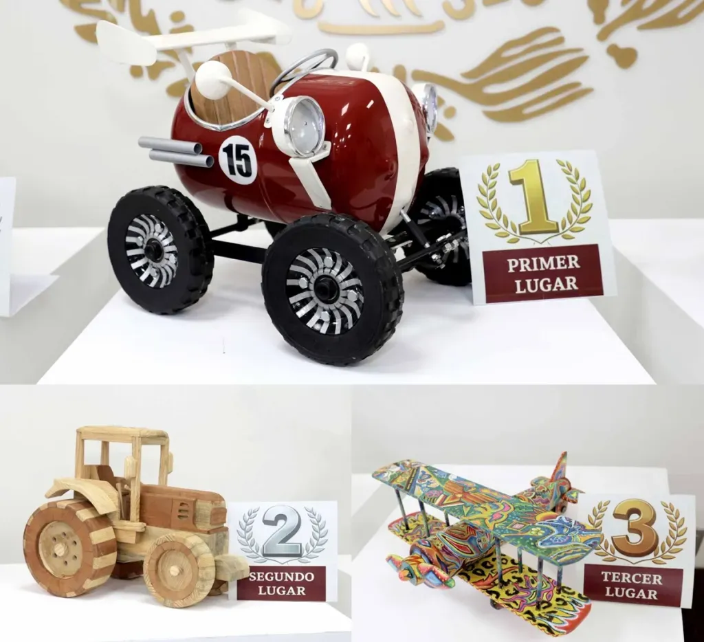 Premian creatividad de internos en concurso nacional de juguete mexicano