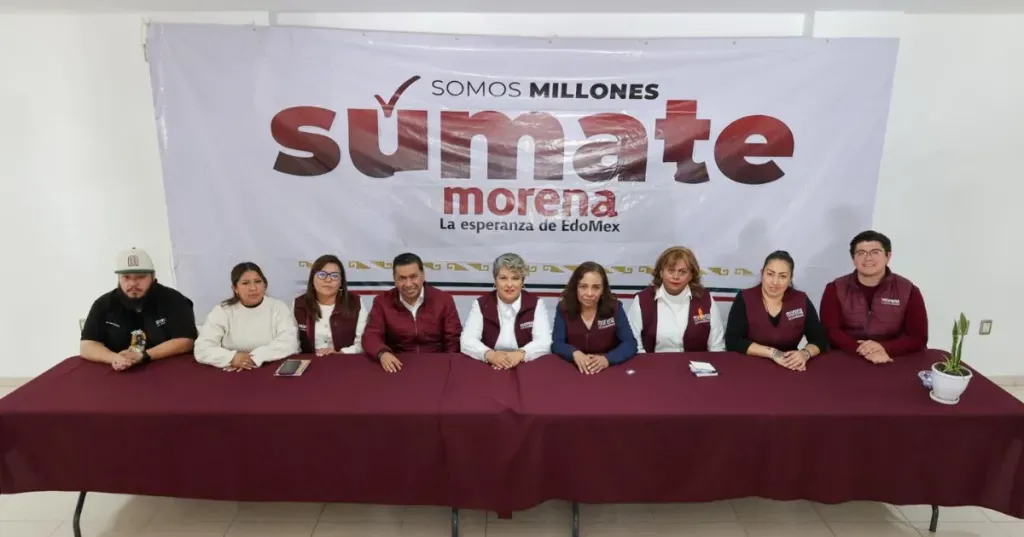 Presenta Morena avances en conformación de comités en Edomex