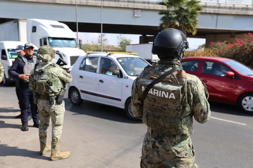 Protegen a peregrinos en Ecatepec con fuerzas federales y municipales.