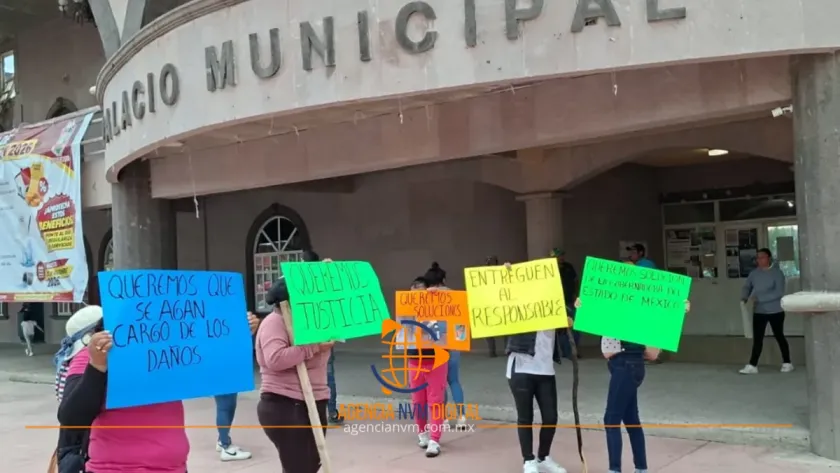 Exigen justicia para campesino atropellado por policías municipales de Axapusco