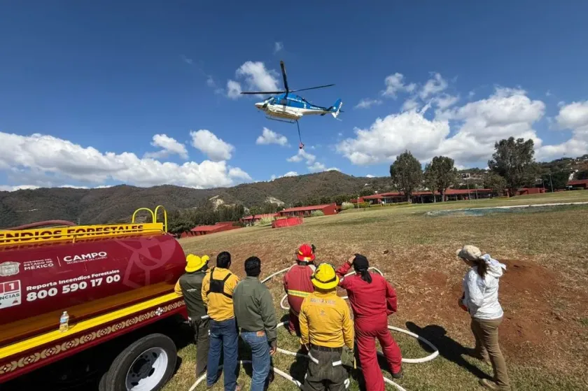 Realiza Gobierno del Edoméx 57 operaciones aéreas en enero