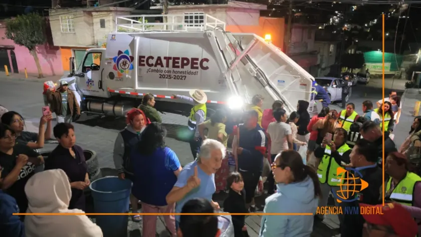 Refuerza Ecatepec recolección nocturna para prevenir inundaciones