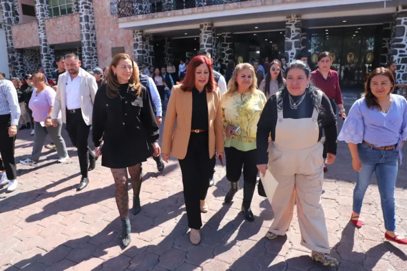 Refuerza Tecámac cultura de protección civil en simulacro 