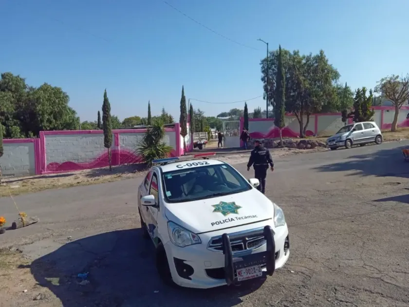Refuerzan Seguridad por Día de Muertos en Tecámac: Despliegan 200 Elementos en 17 Panteones
