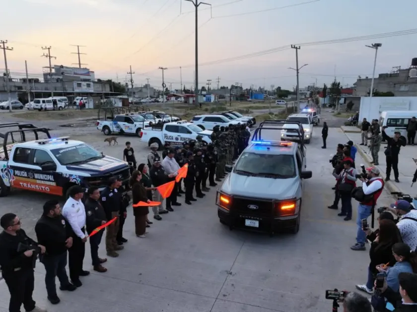 Refuerzan vigilancia en límites de Ecatepec, Coacalco y Jaltenco.
