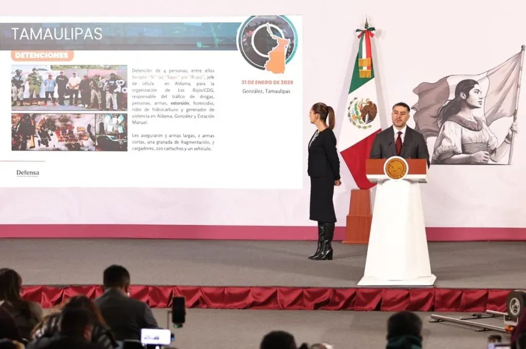 Reporta García Harfuch reducción de 42% en homicidios dolosos