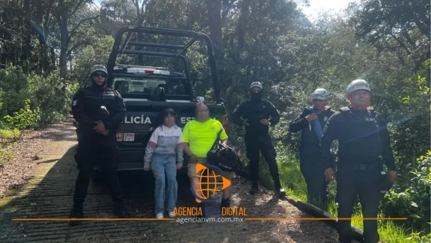 Localizan a hombre y menor perdidos en la Sierra de Guadalupe