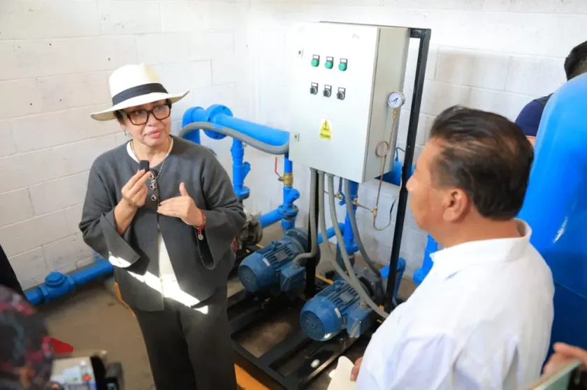 Restablecen suministro de agua en Rancho Victoria tras siete años de desabasto