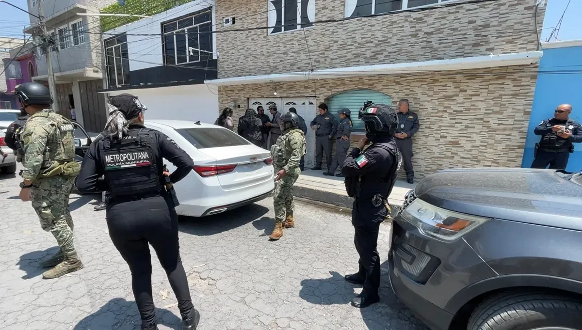 Recuperan seis inmuebles invadidos por grupos delictivos en Ecatepec.