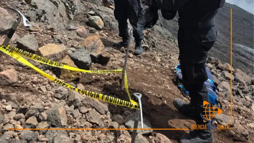 Localizan restos óseos en el volcán Iztaccíhuatl tras denuncia