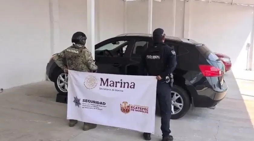 Detectan vehículos robados en Centro de Compra Segura en Ecatepec  