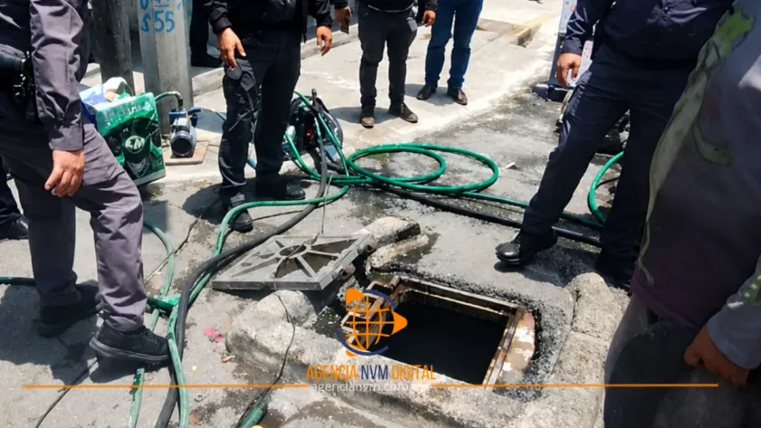 Combaten autoridades el huachicoleo de agua en sistema Cutzamala