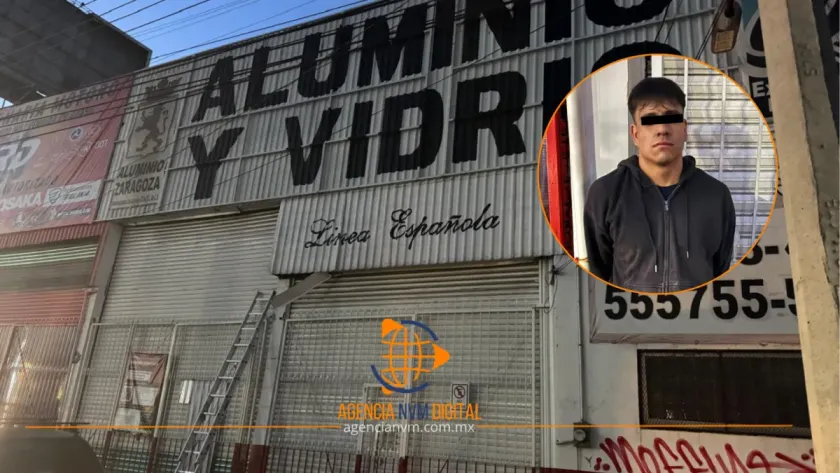 Capturan a joven tras sustraer efectivo de establecimiento comercial