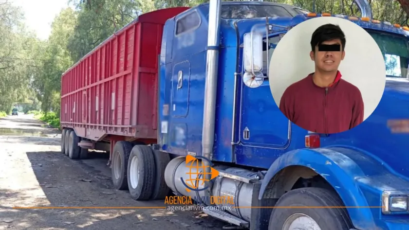Capturan a sujeto por conducir vehículo robado en Texcoco