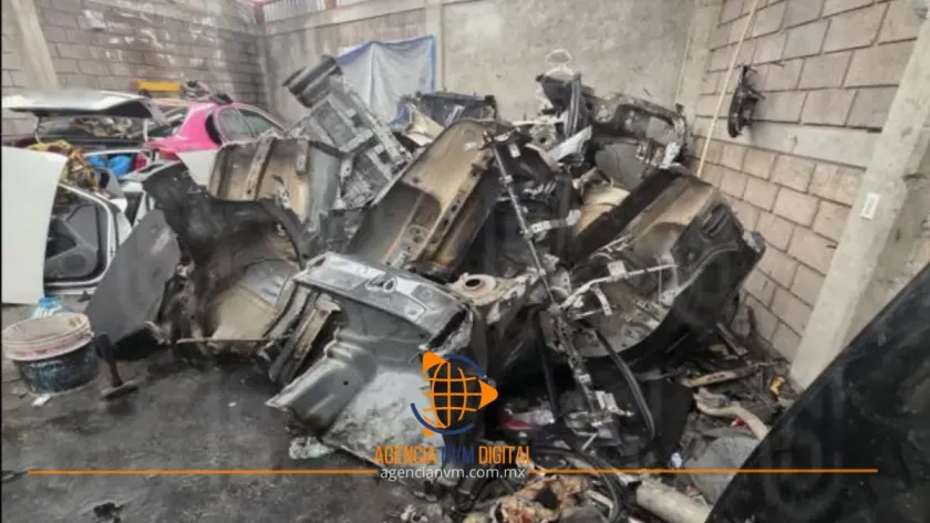 Aseguran vehículo robado y resguardan inmueble en Valle de Chalco