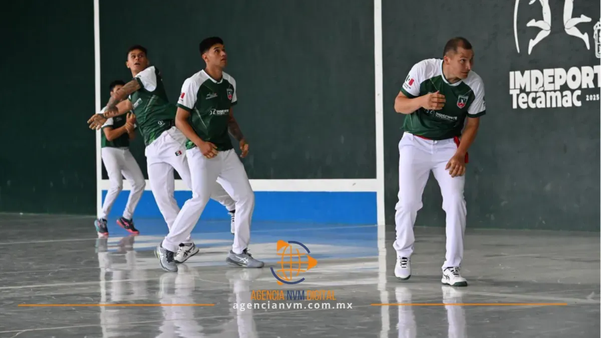 Recibe Tecámac a la selección de pelota vasca rumbo a Argentina