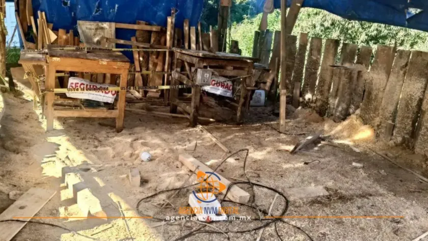 Clausuran aserraderos clandestinos durante operativo forestal en Ocuilan 