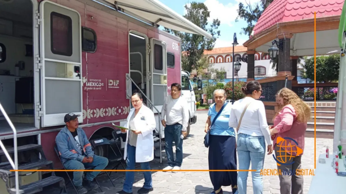 Benefician a habitantes de Teotihuacán con jornada de salud integral