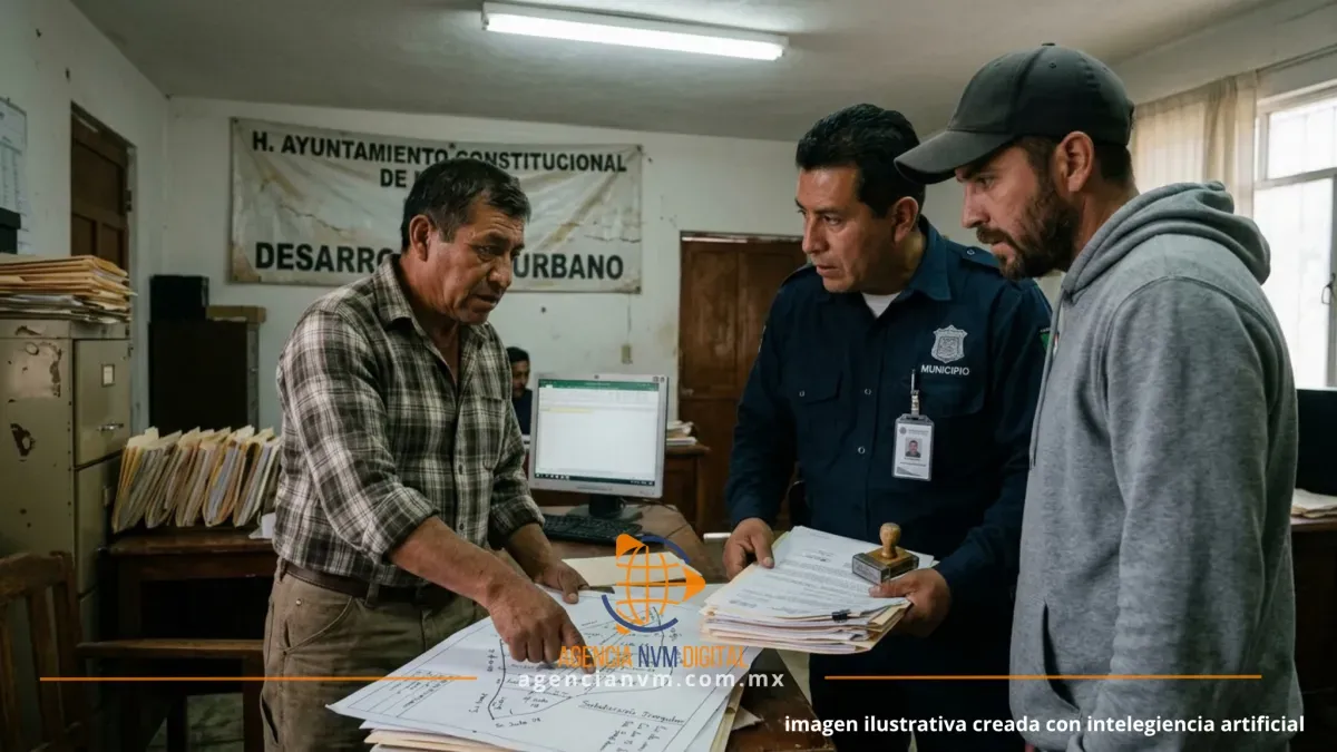 Denuncian presunta red de despojo de terrenos en San Martín de las Pirámides