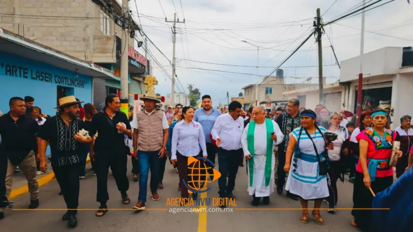 Entrega Gobierno de Texcoco rehabilitación vial en Coatlinchán