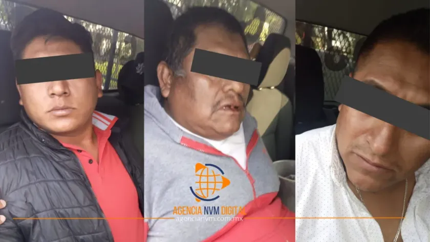Detienen a tres hombres con armas en Tecámac