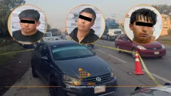 Detienen a tres hombres tras balacera en Texcoco 