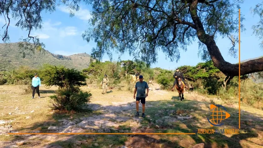 Refuerzan seguridad en la Sierra de Guadalupe con caballería
