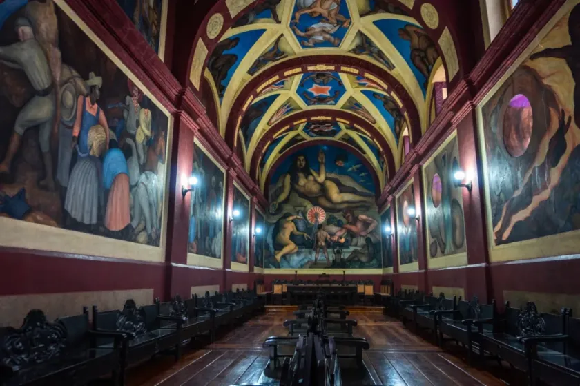 Visita la Capilla Riveriana de Chapingo en estas vacaciones invernales